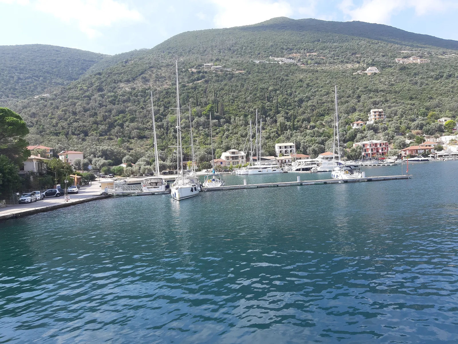 Το λιμάνι των Συβότων, Λευκάδα